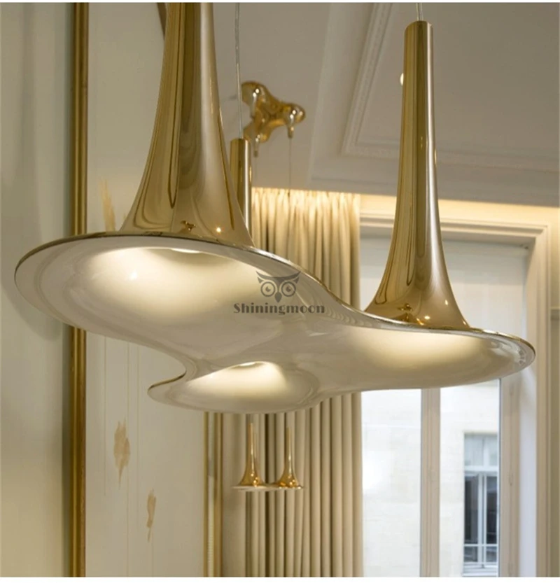 Современный Креативный светодиодный подвесной светильник из полипропиленового цинкового сплава белого цвета, подвесные светильники для кухни в скандинавском стиле, подвесной светильник для бара и офиса