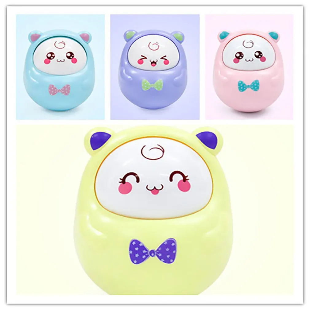 Early Childhood Education Tumbler Doll Roly-Poly Kids Toys, Tumbler Toys, Cute Rattles Toys For Kids