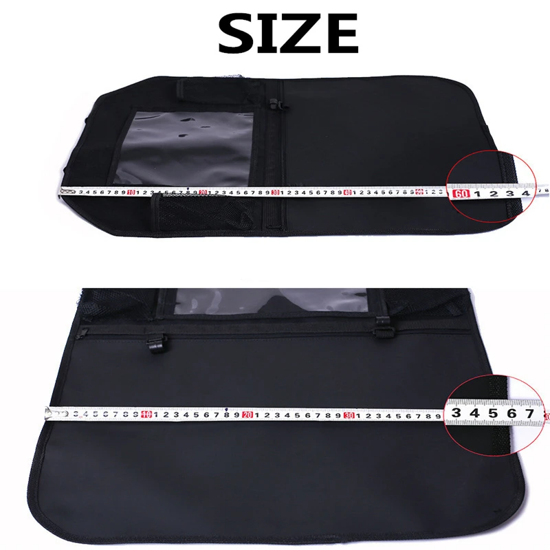 Черный Автомобильный стул Задняя сумка для хранения анти стук висячая авто Opbergtas