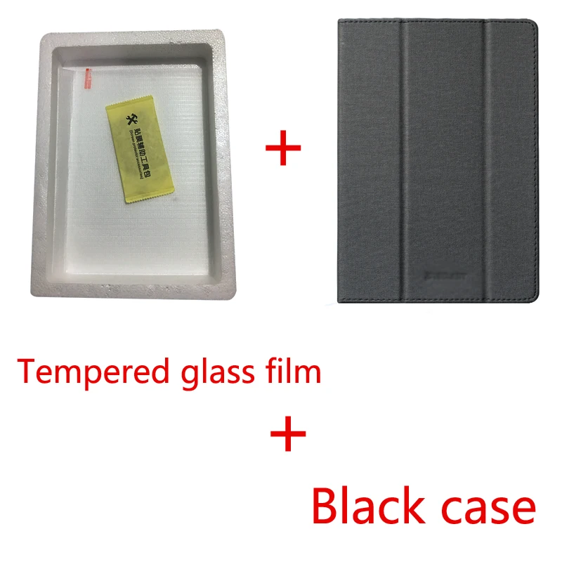 Style2 black-TG flim Чехол для планшета Teclast T30, чехол-подставка защита от падения Чехол для teclast T30 10,1 дюймов защитный чехол для планшетного ПК+ подарок - Цвет: Style2 black-TG flim