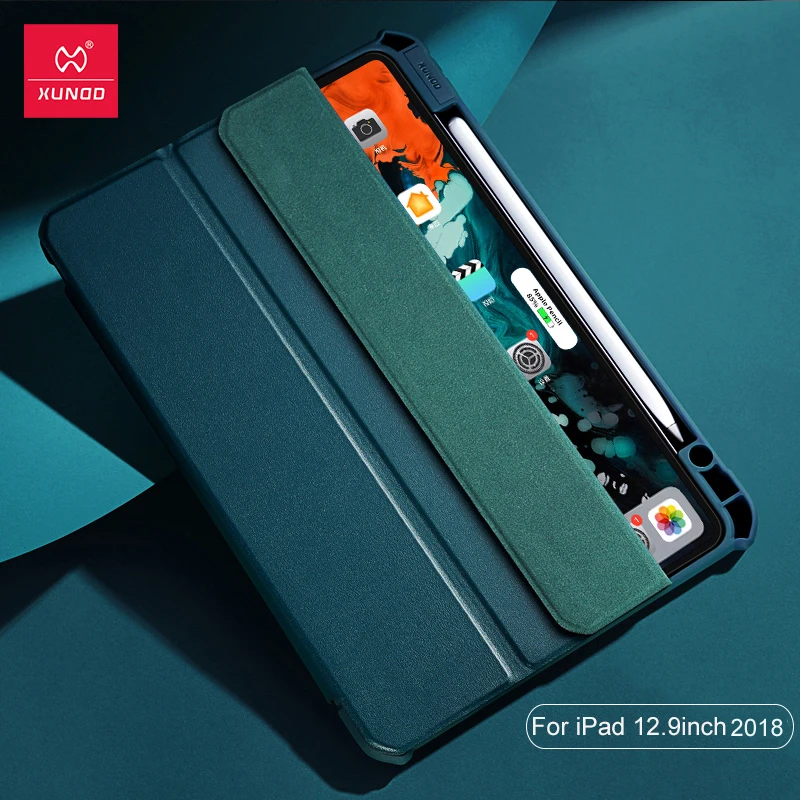 Чехол для iPad Pro 12 9/11 2018 дюйма Xundd противоударные подушки безопасности умный