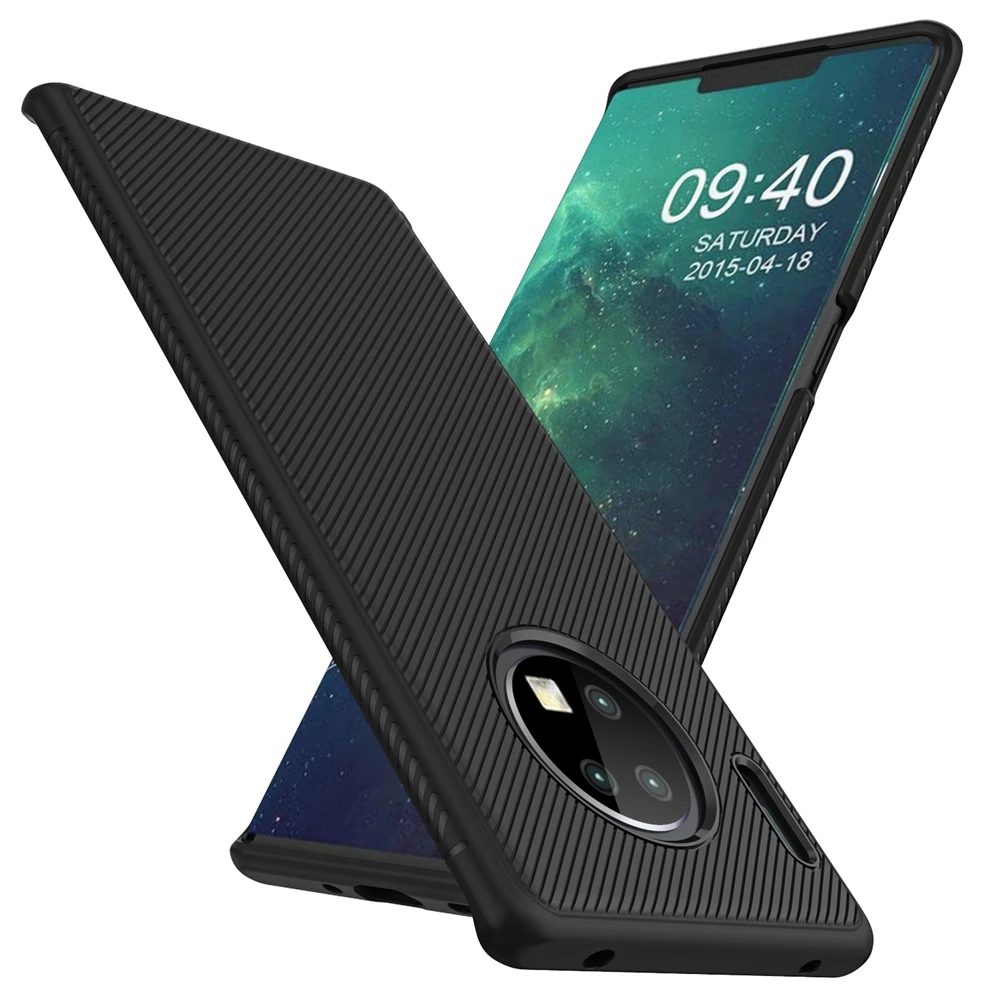 Mate 30 Etui huawei mate Pro Чехол для телефона роскошный Environ Силиконовый противоударный