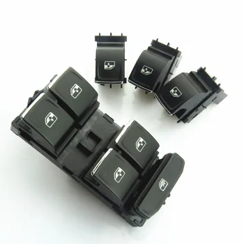 

RWSYPL 1 Set Whole Car Electronic Side Window Glass Switch Button For Golf 7 MK7 Passat B8 Tiguan 5GG959855E 5GG959857A