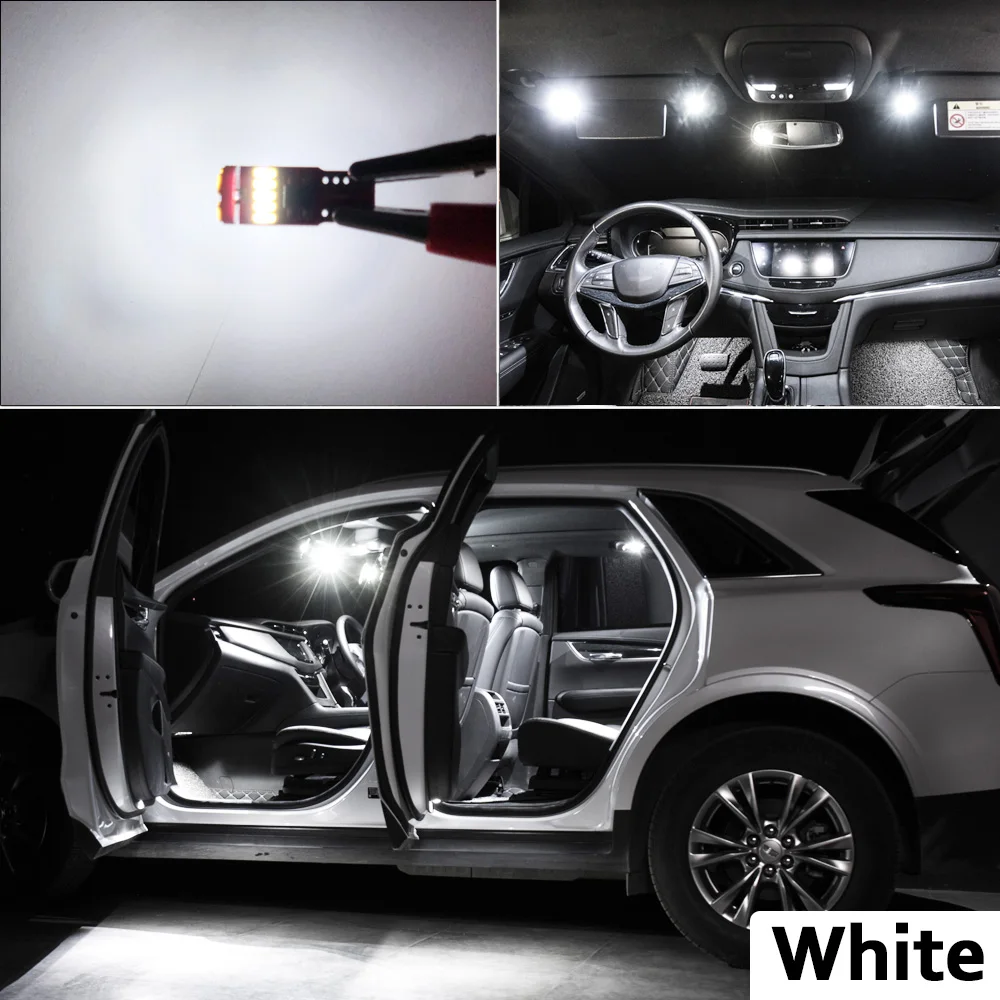 MDNG-Kit d'éclairage LED Canbus pour intérieur de voiture