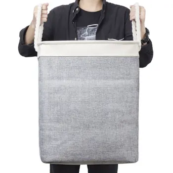 

Large Foldable Dirty Clothes Laundry Storage Box Sorter Home Kids Toys Bag Collapsible Hamper Baby Laundry Basket Organizer Bin