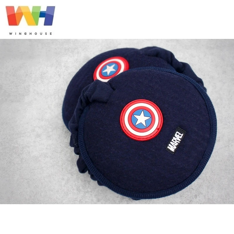 Winghouse Детские теплые наушники Marvel Капитан Америка шерстяное покрытие для ушей