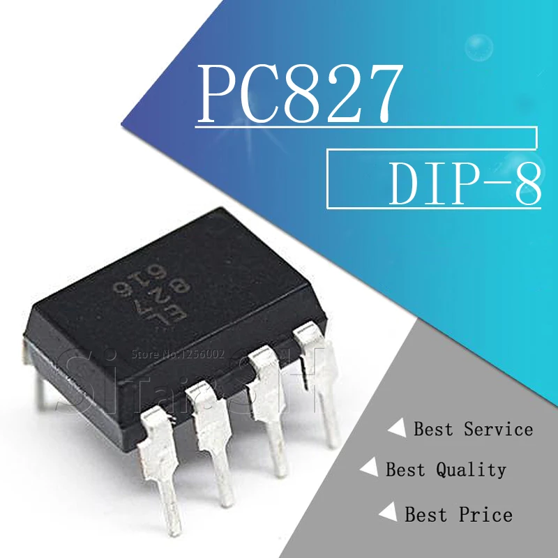 10 шт. PC827 DIP-8 DIP новый оригинальный | Электронные компоненты и принадлежности
