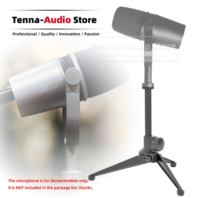 Supporto Da Tavolo Per Microfono Da Tavolo Supporto Da Tavolo Supporto Per Staffa Mike Treppiede Microfono In Metallo Supporto Da Tavolo Per Shure Mv 