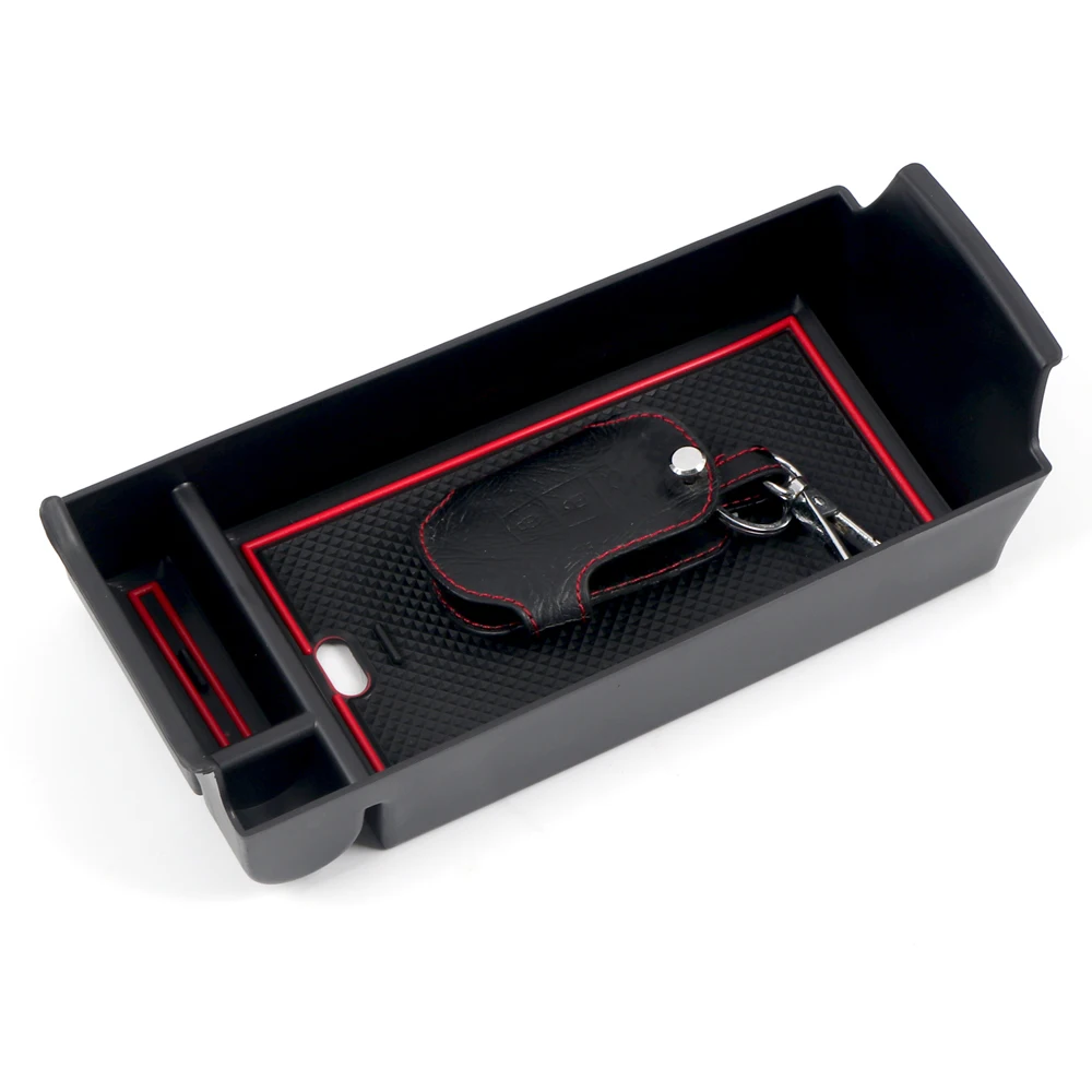 Organizer Per Bracciolo Centro Mercedes Classe A/B/GLA/CLA | Van Portaoggetti Con Scomparti | Colore Blu