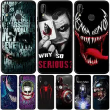 Яд в стиле «Джокер» для Huawei Honor 8 9 10 20 Lite 7A Pro 7C 8A 8S 8X 8C 9X вид 20 V20 Чехол Мягкий силиконовый чехол для задней панели телефона Capa ETUI