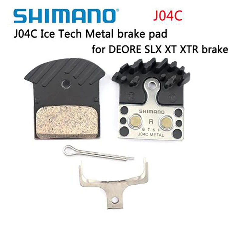 Тормозные колодки SHIMAN J04C DEORE XT SLX охлаждающий плавник Ice Tech тормозные M785 M675 M7000 M8000