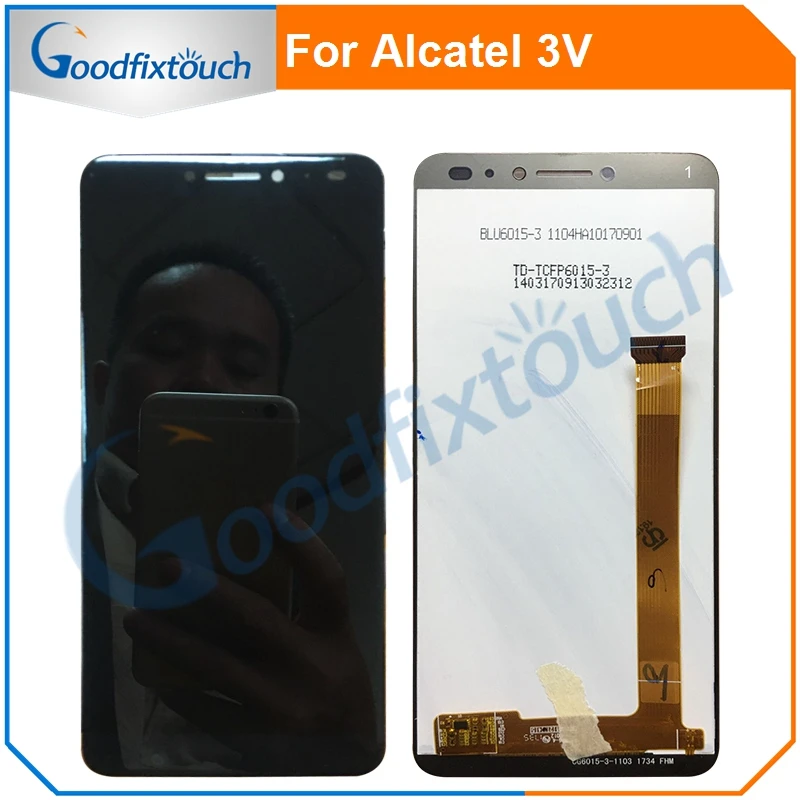 

LCD Screen For Alcatel 3V 5099Y 5099A 5099D 5099 LCD Display Touch Screen Glass Panel Digitizer Assembly For Alcatel 5099 3 V