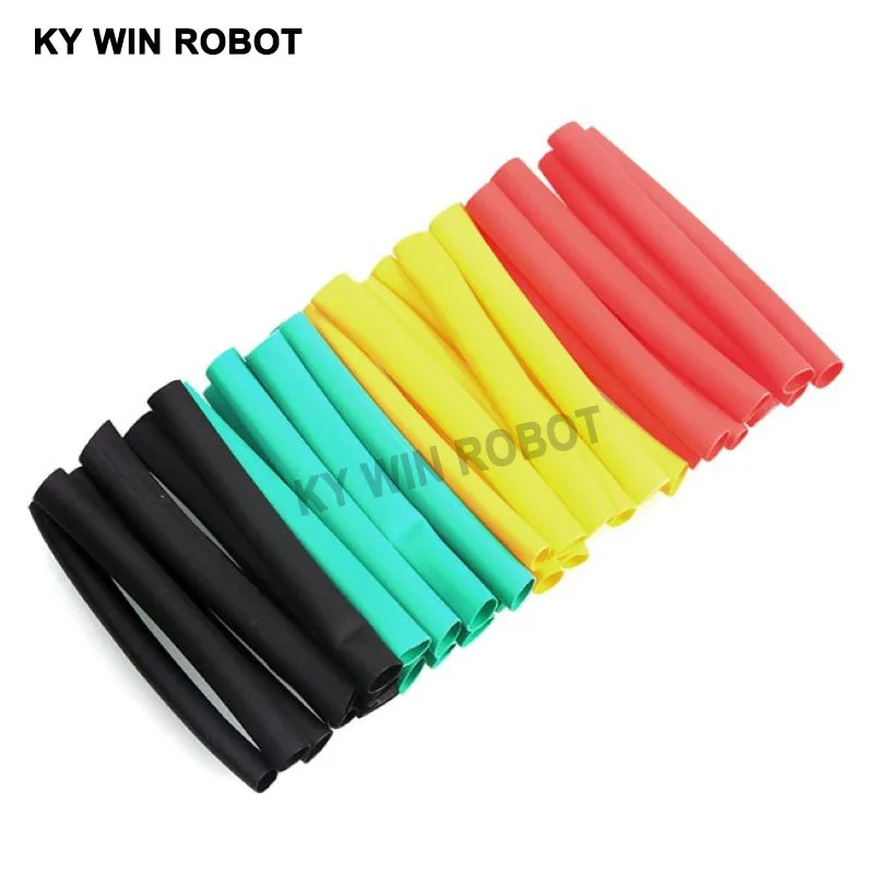Thermoresistant Tube Heat Shrink Wrapping KIT Termoretractil Shrinking Tubing Assorted Pack Wire Cable Insulation Sleeve 164pcs heat shrink tubing