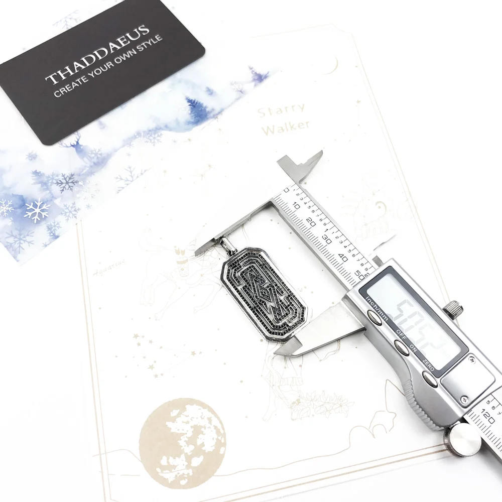 Ciondolo labirinto Brand New Edgy labyrinlabirinto gioielli fortunati  accessori in argento Sterling 925 medaglietta per cani regalo per donna e  uomo - AliExpress, image size:1000x1000