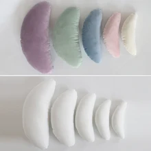 Colorful Newborn Photo Shoot Props Posing Crescent Head Pillow Set Positioner Bebe Bedding Cushion