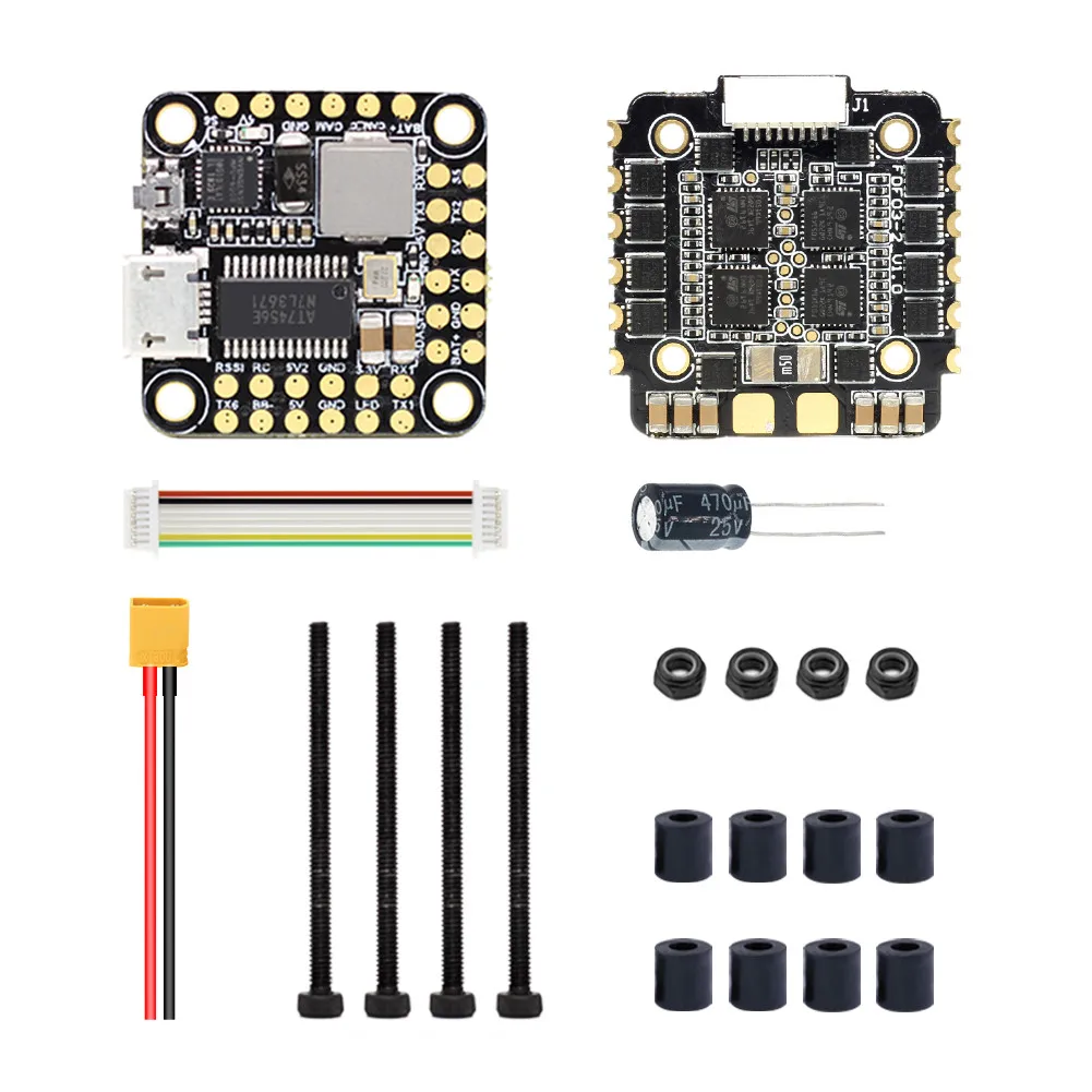 Дрон fimi x8 se Дрон gpsHGLRC FD435 стек 20X20 3-6S FD F4 мини Контроллер полета 35A BL32 4в1 Дрон ESC 4k dji spark