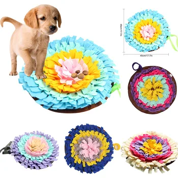 

Dogs Mat Pet Leak Food Anti Choking Mat Cat Dog Training Blanket Nose Work Toy Pet Slowing Feeding Intelligence Mat