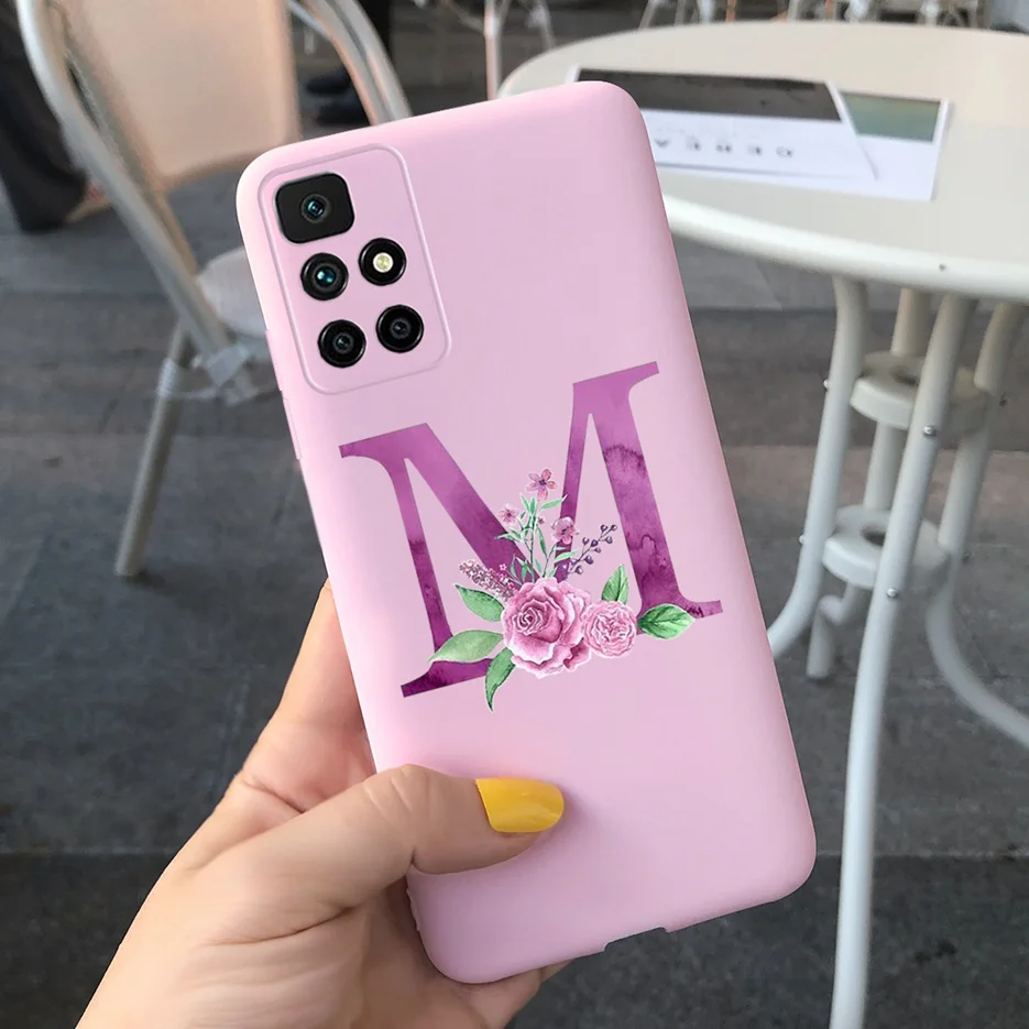 Stylish Letter Design Soft TPU Case for 6.5'' Smartphones - Silicone Protective Cover and Bumper