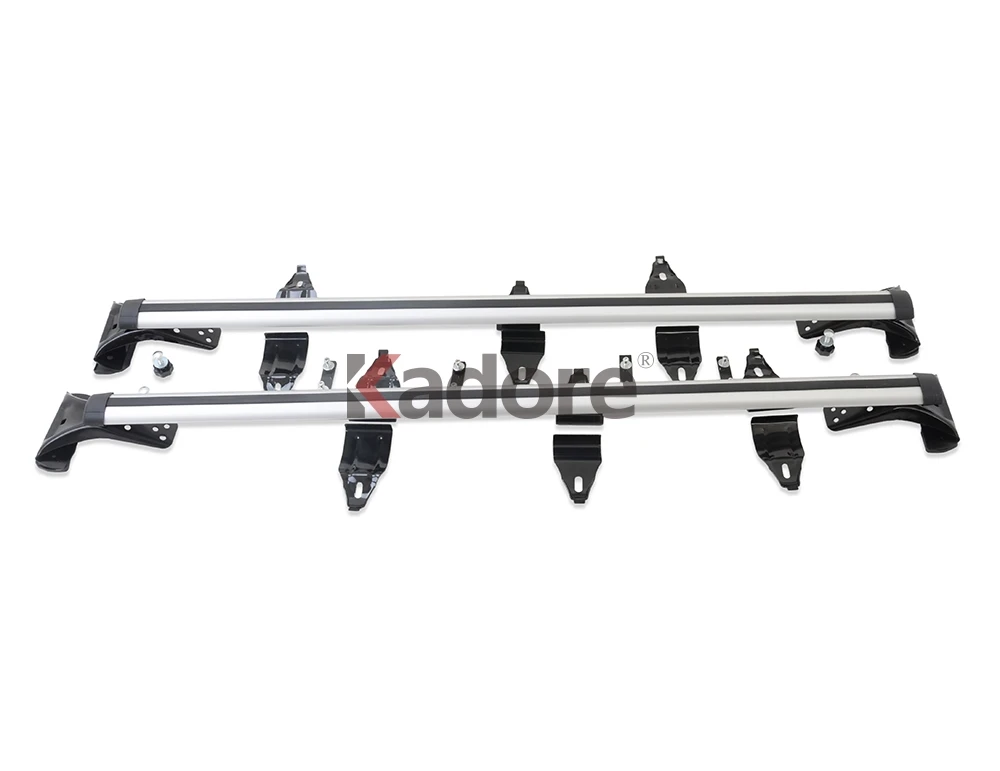 Алюминиевый сплав Универсальный RoofRack автомобильный верхний багажный багажник на крышу поперечный бар с противоугонным замком для всех седан 4 двери модель автомобиля
