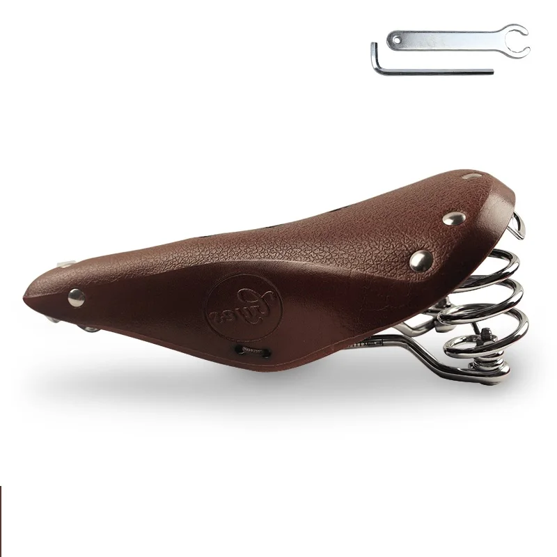 

2020 Retro Bicycle saddle /retro leather saddle/Gyes Genuine Cow leather saddle GS-16