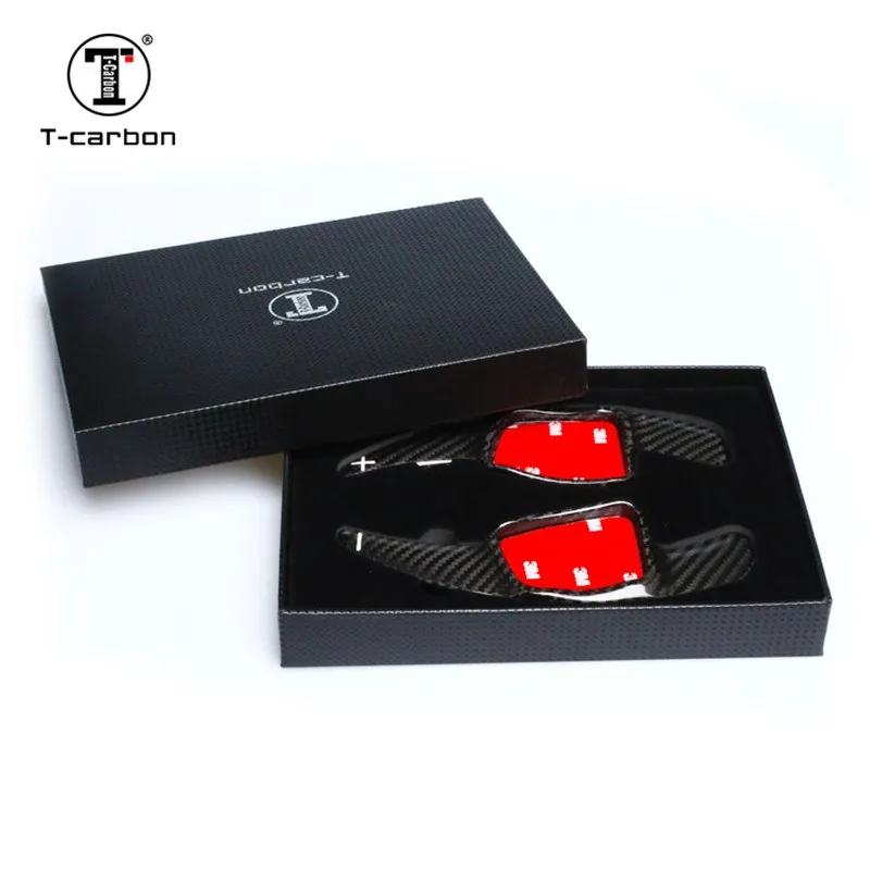 

Car styling Carbon Fiber Steering Wheel Shift Paddle Extension Shifters Replacement for Audi sport A4L A5 S3 Q2 Q7 TTS S4 TT