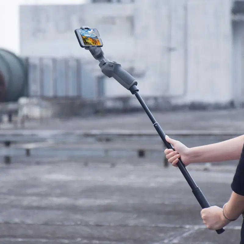 Для DJI OSMO Mobile 3 стабилизатор фото удлинитель Масштабируемая палка LX9A