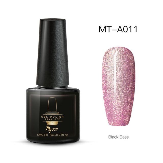 6ml Mirror Red Yellow Gel Nail Polish Mirror Metal Color Soak Off UV Gel Varnish Matte Top Coat Needed Nail Art Lacuqe
