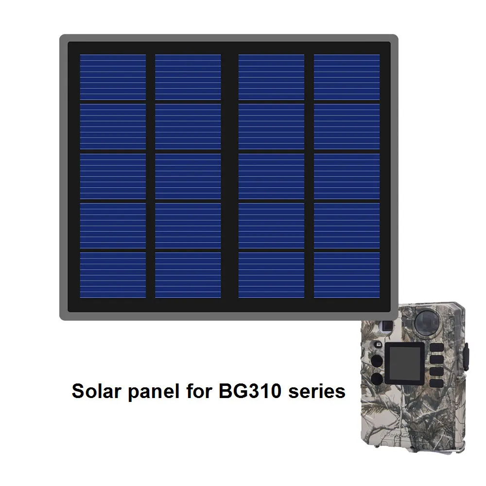  Boly 08 w panel solar con micro USB a juego mini cámaras de caza BG310 BG310-M juego de Vida Silves
