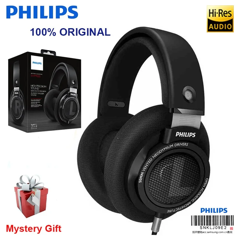 Профессиональные наушники Philips SHP9500 для xiaomi SamSung S8 MP3|Наушники и гарнитуры| |
