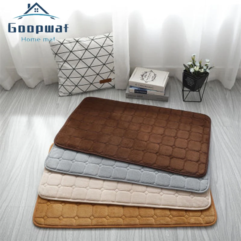 

High-quality Household Entrance Thickened Entrance Mats Rectangular Bathroom Non-slip Absorbent Mats Kitchen Simple Mats
