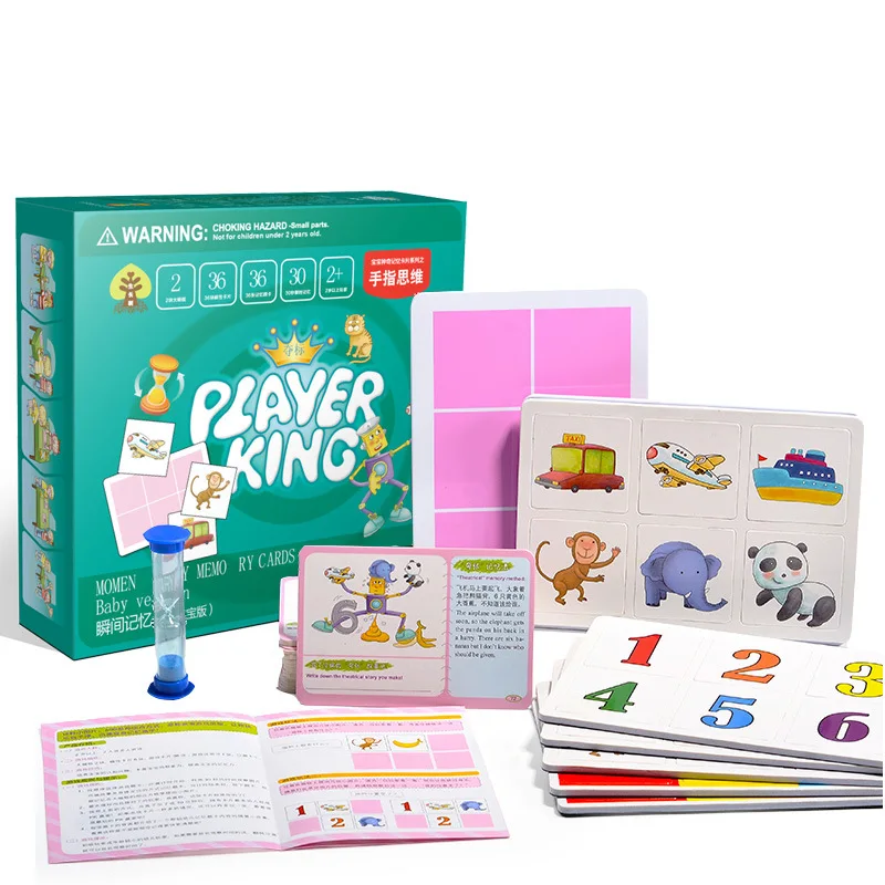 

Infants Children Early Education ENLIGHTEN Memory Game Card Logical Thinking Training Doman Teaching Horizontal Brain