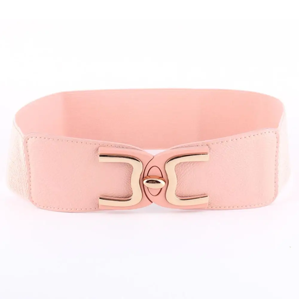 Pink AKTRIS Женская мода пояс с пряжкой эластичное пальто декоративные женские пояса для женщин аксессуары FCO213 - Цвет: Pink
