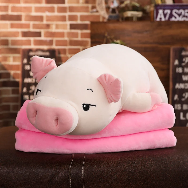 Mooie Zachte Down Katoen Varken Pluche Pop Gevulde Roze Varken Pop детское программное обеспечение Kussen Cadeau voor Vriendin 1 шт. 40-100 см