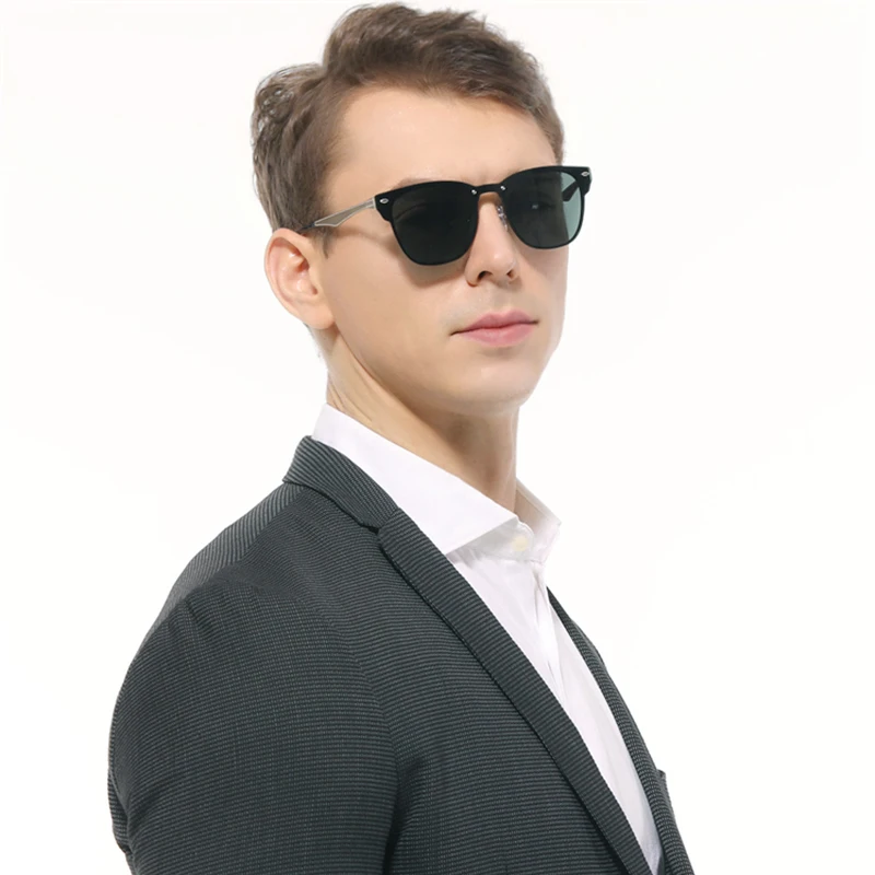 Rimless Butterfly Sunglasses Women Mercury Lens Reflective Sun Glasses Shades for Men Women Anti UVA Eyewear