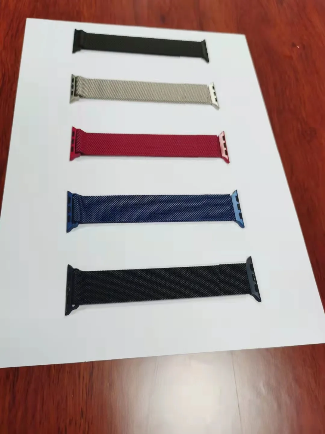 

Strap For Apple watch band 41mm 45mm 44mm 40mm 42mm 38mm stainless steel Metal magnetic loop iWatch series 7 6 5 3 4 se