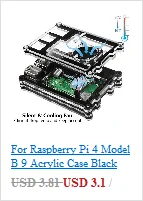 Для Raspberry Pi 4 Модель B/3B+/3B/2B 5 мегапиксельная HD камера IR-CUT переключения дневного и ночного видения-автоматическое/ручное переключение