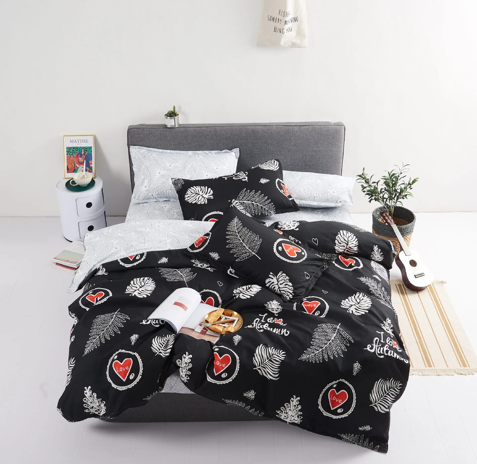 Lanke-UK-202 Постельное белье Lanke с клетчатым узором, Великобритания-Одноместный двуспальный комплект постельного белья, 200*200 Размер 3 шт., постельное белье из хлопка - Цвет: Lanke-UK-202