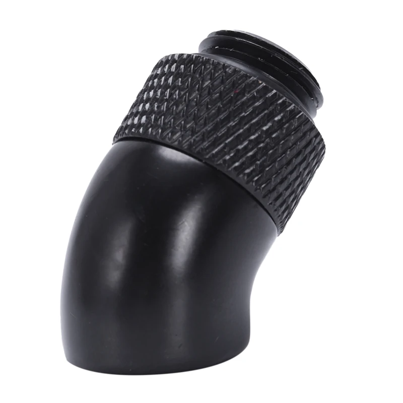 G1/4 Screw Thread 45 Degree Elbow Rotary Brass- Adapter Male To Female Connector Fitting Computer Pc Water Cooling System