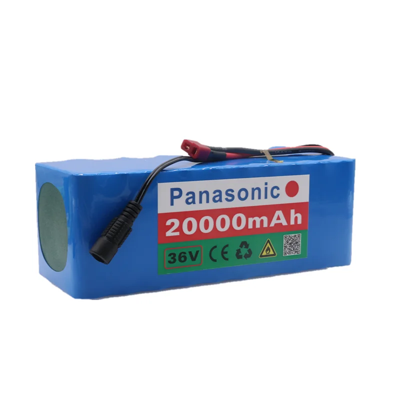 Panasonic 18650 Батарея е-байка 36В 10S4P 20ah Батарея 500 Вт высокой мощности Напряжение Батарея 42В 20000 мА/ч, фара для электровелосипеда в электрических велосипедов BMS
