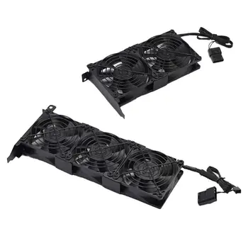 

VGA Cooler Silent 2/3 Cooling Fan for Desktop Computer Chassis PCI Graphics Card
