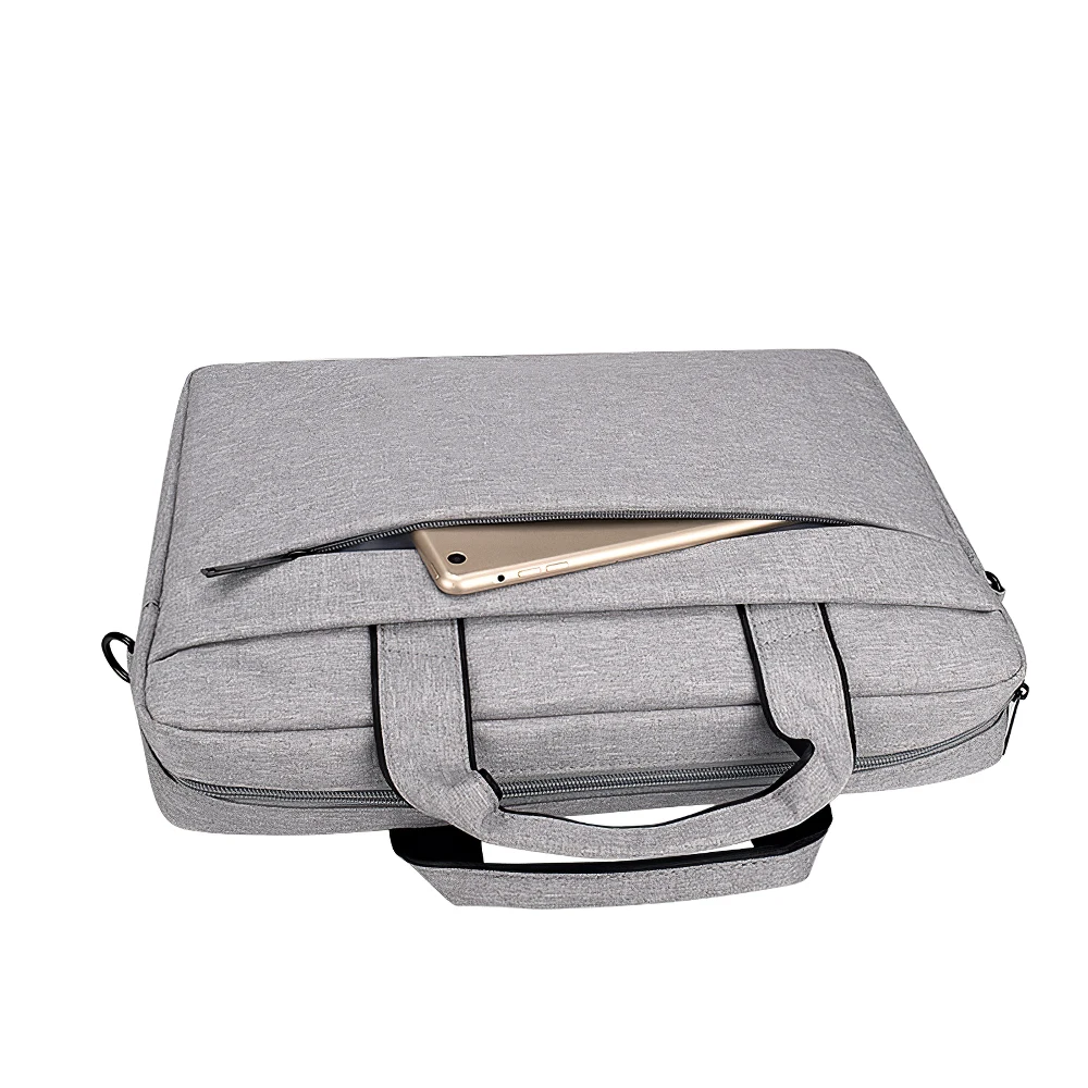 Сумка через плечо для ноутбука Macbook Air 13,3 14,1 15,4 15,6 дюймов чехол для ноутбука Dell acer Asus модный портативный бизнес