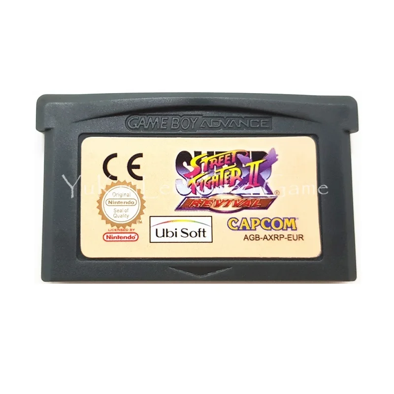 SuperStreetFighterSeries 32 бит видеоигры картридж Консоли Карты для nintendo GBA серии консолей английский язык - Цвет: Fighter II Revival