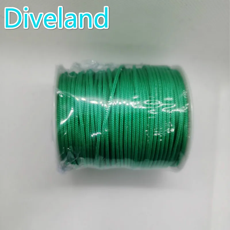 5M/Piece 2MM White Red Yellow Blue Green Olive Color Spearfishing Line Speargun Rope Spear Gun Weave String for Wishbone 6
