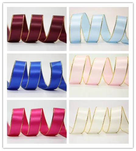 

100Yard 38mm Ribbon satin rim ribbon ribbon Ribbons Cloth belt Birthday cake packing tape Gift ribbons christmas ribbon Satin
