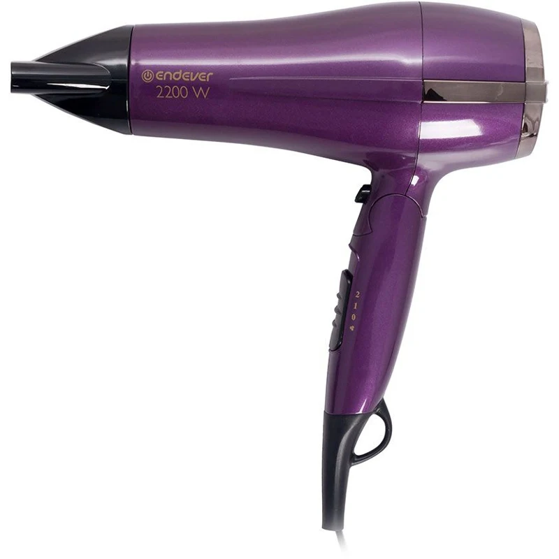 Фен ENDEVER Aurora 473 2200Вт фиолетовый|Фены для волос| |