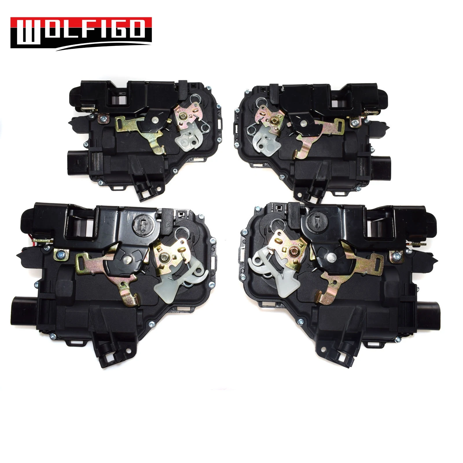 Дверной замок WOLFIGO приводы защелки для Passat B5 Golf MK4 3B1837015A 3B1837016A 3B4839015A 3B4839016A|Замки и