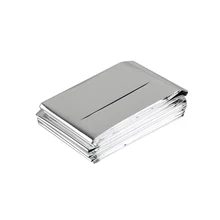 Новые уличные водонепроницаемые Спасательные Одеяла спасательные Фольга для выживания тепловое пространство первые средства Серебристые спасательные занавески армейские Одеяла