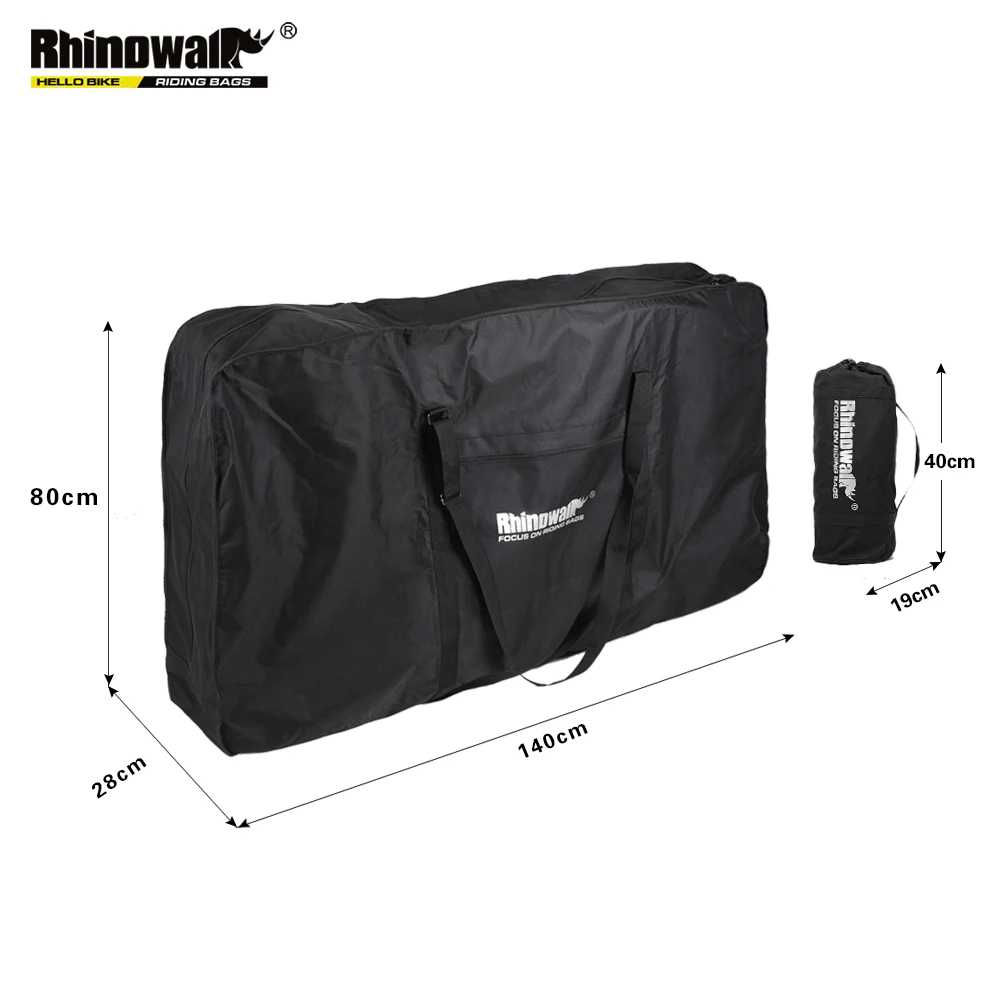 Складная сумка для велосипеда Rhinowalk, 26 дюймов, переносная сумка для велосипеда, чехол для велосипеда, Аксессуары для велосипеда, коробка для велосипеда