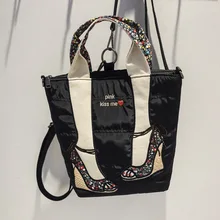 Вышитый рюкзак для ухода за ногами г. Женская осенне-зимняя универсальная Красивая парусиновая сумка в Корейском стиле