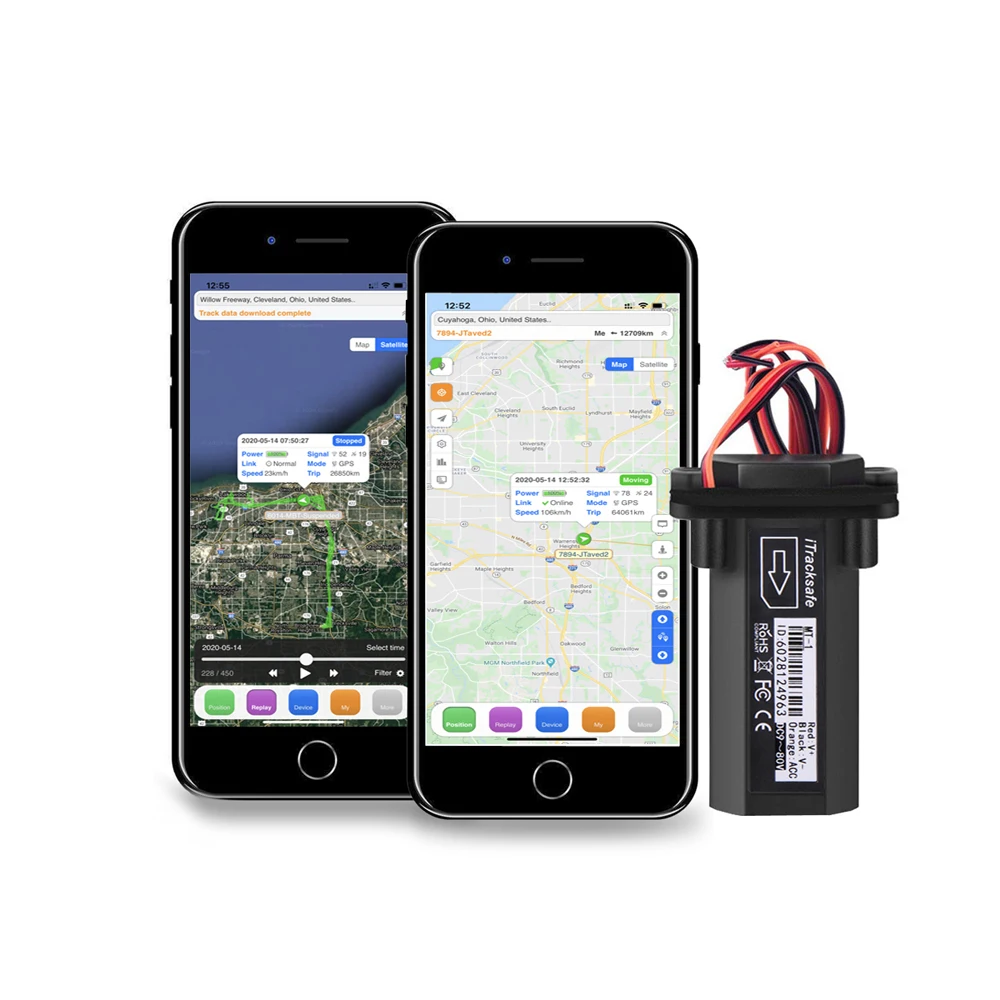 Traceur Android iPhone GPRS GSM GPS Voiture Localisation